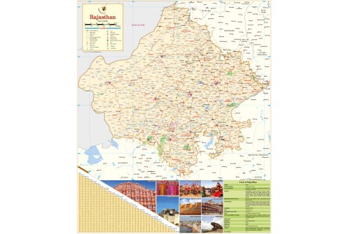 Rajasthan Antique Map